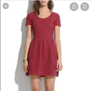 Madewell Bistro Ridgestrip Dress